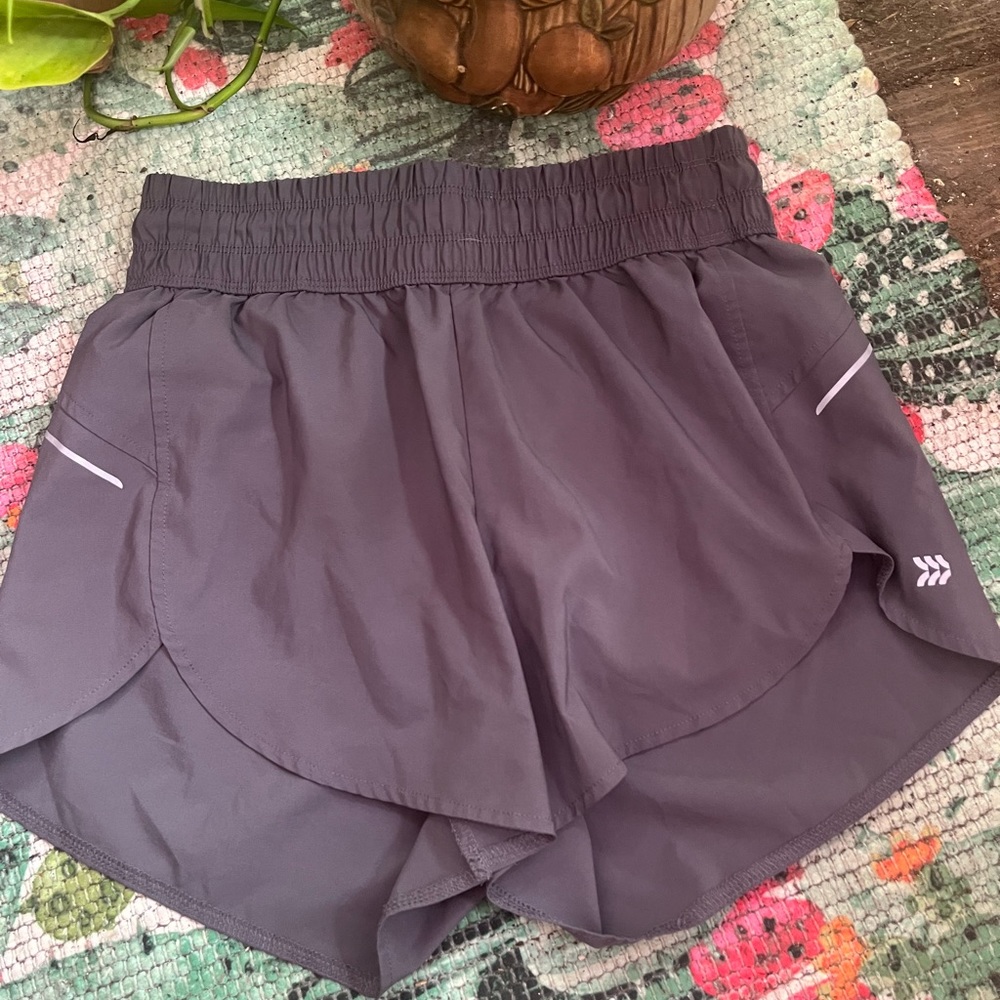 All in Motion Grey Womens Athletic shorts Grey size small great condition